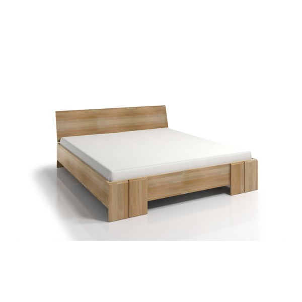 Dvigulė lova iš buko medienos su daiktadėže SKANDICA Vestre Maxi, 140 x 200 cm-image-3