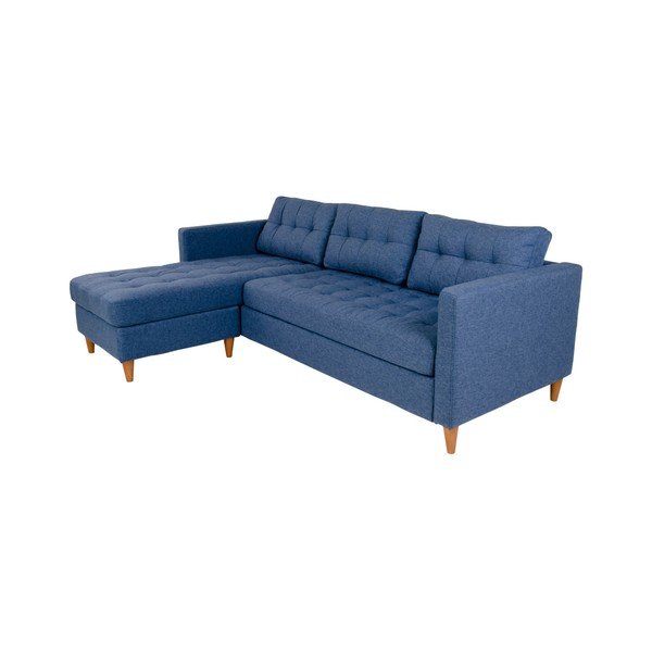 Mėlyna modulinė sofa su šezlongu House Nordic Marino-image-4