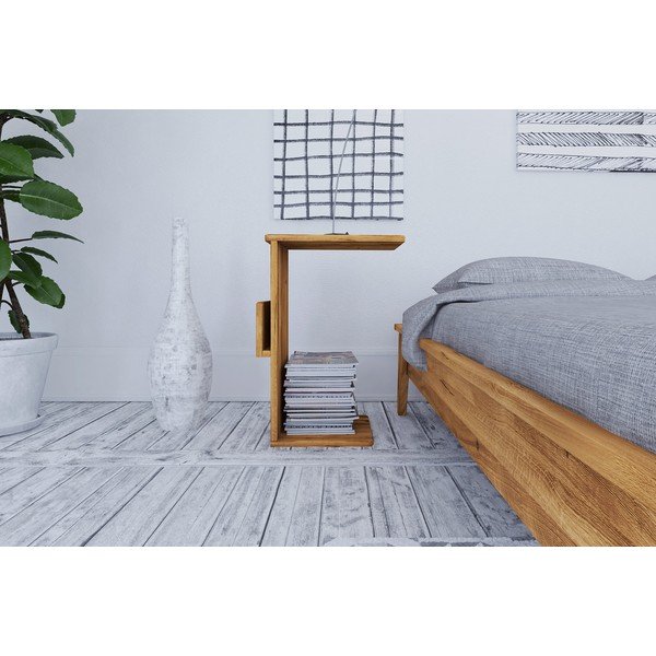 Naktinis staliukas iš ąžuolo medienos Retro 2 - The Beds-image-1