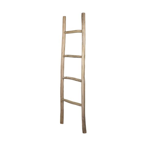 Dekoratyvinės kopėčios iš tikmedžio HSM Collection Fallo-image-1