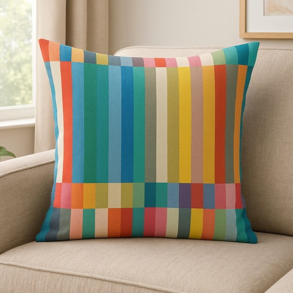 Dekoratyvinis pagalvės užvalkalas 43x43 cm Summer Rain – Mila Home-image-3