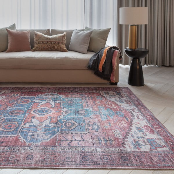 Raudonasis kilimas 170x120 cm Kaya - Asiatic Carpets-image-1
