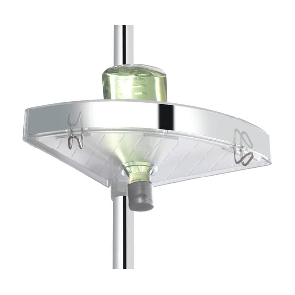 Ryški teleskopinė sieninė lentyna vonios kambariui Wenko Premium-image-3