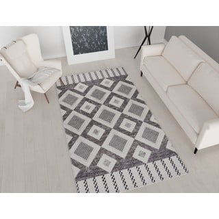 Pilkas plaunamas kilimas 180x120 cm - Vitaus
