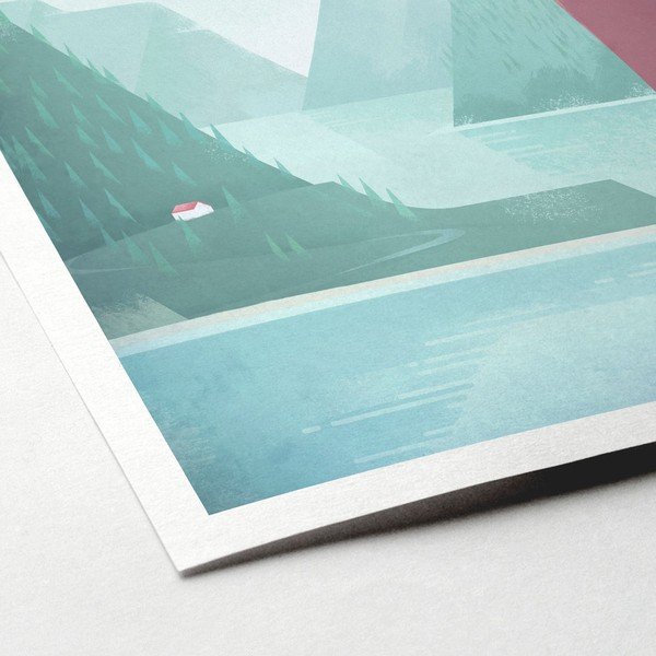 Plakatas Travelposter Norway, 50 x 70 cm-image-2