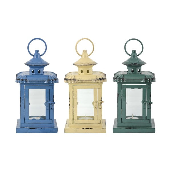3 metalinių žibintų rinkinys Esschert Design Romantique, aukštis 21,5 cm-image-3