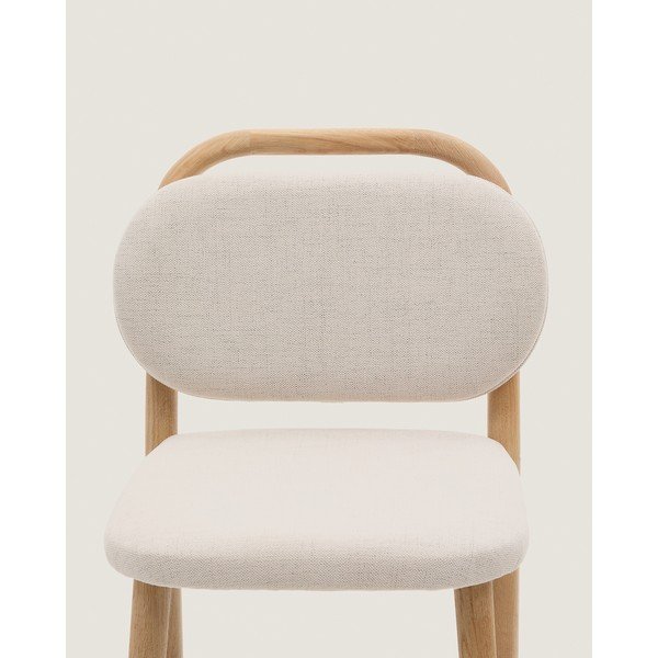 Smėlio spalvos baro taburetė (sėdynės aukštis 66 cm) Helda – Kave Home-image-2