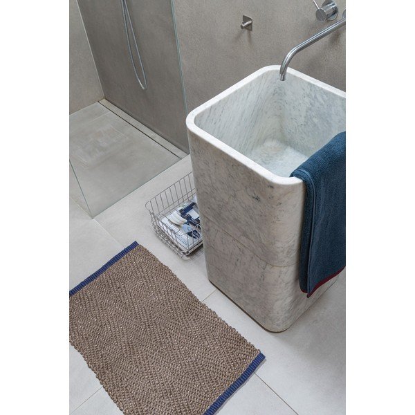 Rudos spalvos iš džiuto kilimas 50x80 cm Notes – Mette Ditmer Denmark-image-1