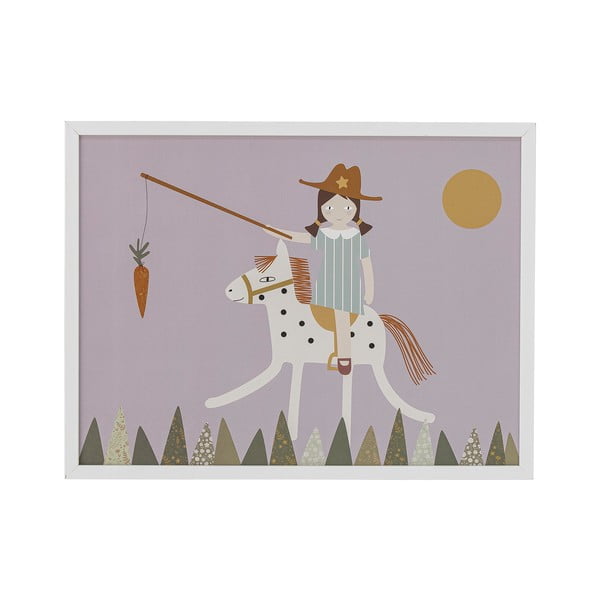 Vaikiškas paveikslas 32x42 cm Rosa – Bloomingville Mini