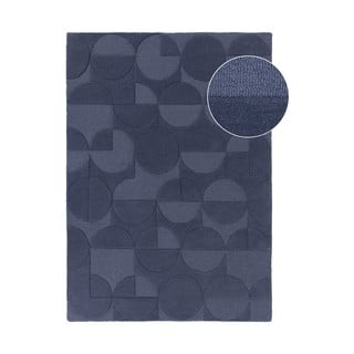 Mėlynas vilnonis kilimas Flair Rugs Gigi, 120 x 170 cm