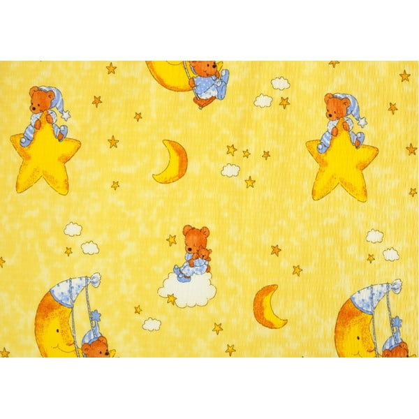 Krepinė kūdikių patalynė 90x135 cm Moon -image-1