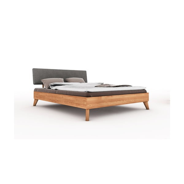 Dvigulė lova iš bukmedžio medienos 140x200 cm Greg 3 - The Beds