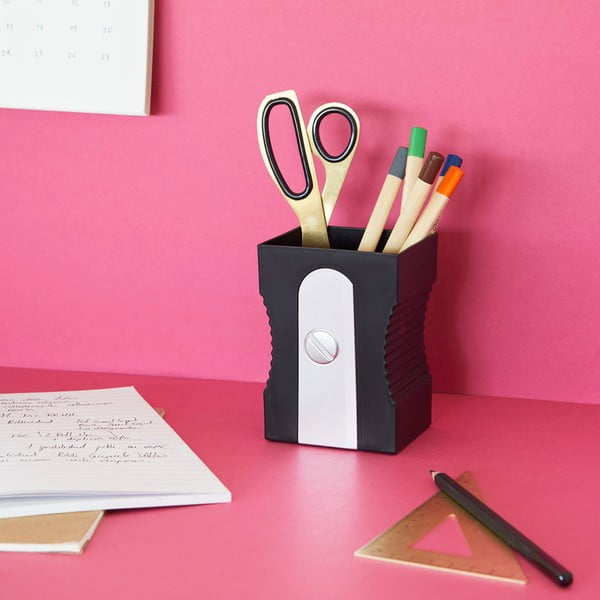 Iš plastiko biuro organizatorius kanceliarinėms prekėms Sharpener – Balvi-image-1