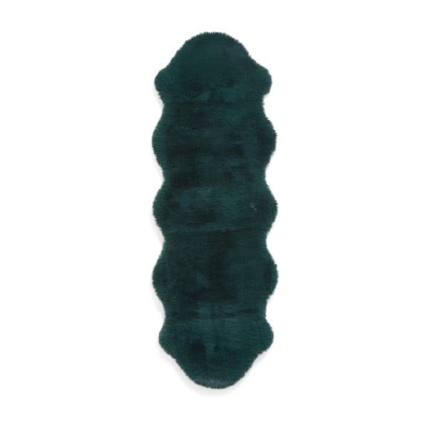 Sintetinis kilimas smaragdinės spalvos 60x180 cm Super Teddy – Think Rugs
