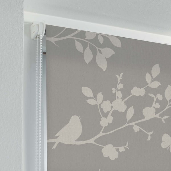 Roletai iš tekstilės šviesiai rudos spalvos 120x180 cm Rossignol – douceur d'intérieur-image-1
