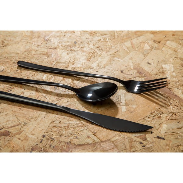 Stalo įrankiai juodos spalvos iš nerūdijančio plieno 3 vnt. Mimo – Premier Housewares-image-2