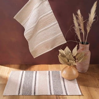 Skalbiamas kilimas kreminės spalvos 60x90 cm Silves – douceur d'intérieur