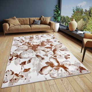 Kilimas rudos spalvos 120x170 cm Shine Floral – Hanse Home