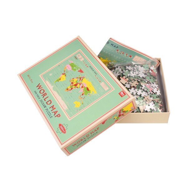 Dėlionė (vienetų skaičius 1000) World Map – Rex London-image-2