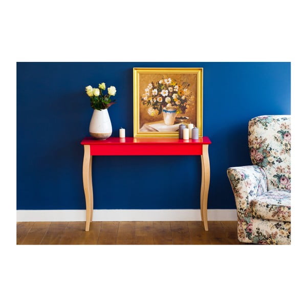 Šviesiai turkio spalvos "Ragaba" konsolinis žurnalinis staliukas, 105 cm ilgio-image-3