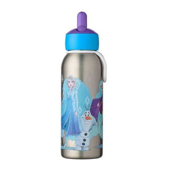 Iš nerūdijančio plieno vaikiškas buteliukas sidabrinės spalvos 350 ml Frozen 2 – Mepal-image-2