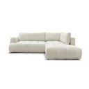 Smėlio spalvos sulankstoma/su sandėliavimo vieta kampinė sofa (su dešiniuoju kampu/„L“ formos) Fuji – Bobochic Paris