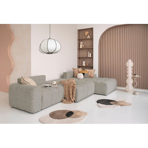 Šviesiai rudos spalvos sulankstoma/su sandėliavimo vieta modulinė kampinė sofa (su dešiniuoju kampu) Lulu – Miuform-image-1