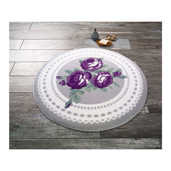 Apvalus vonios kilimėlis Confetti Bathmats Rose Bud, ⌀ 100 cm