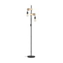Pastatomas šviestuvas juodos spalvos/natūralios spalvos LED (aukštis 166,5 cm) TOWNSHEND – EGLO