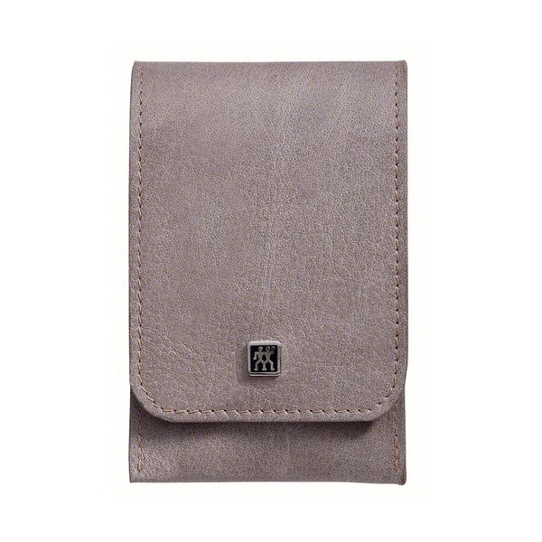 Manikiūras "Taupe" pilkame odiniame dėkle, 4 vnt.-image-3