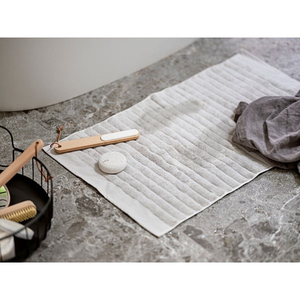 Smėlio spalvos vonios kilimėlis 50x80 cm Inu - Zone-image-1