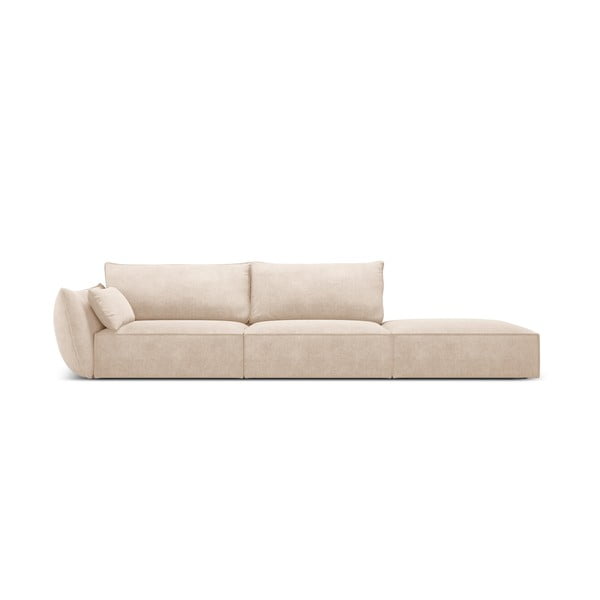 Smėlio spalvos kampinė sofa Vanda - Mazzini Sofas
