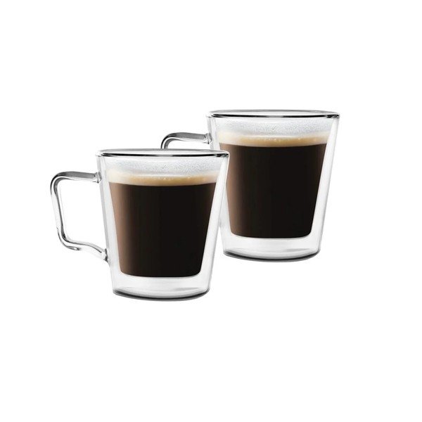 2 dvigubų sienelių puodelių rinkinys Vialli Design Joey, 250 ml