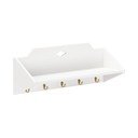 Baltos spalvos sieninė vaikiška drabužių kabykla 75x27 cm Luca – Cam Cam Copenhagen