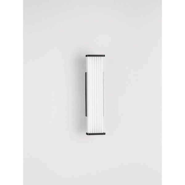 Matinės juodos spalvos iš metalo sieninė lempa LED Misty – Nova Luce-image-3