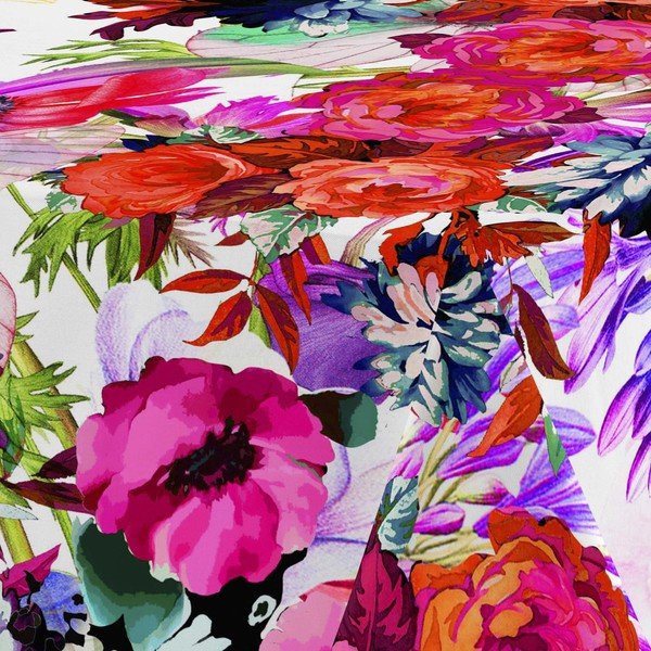 Medvilninė staltiesė Happy Friday Basic Flowery, 250 x 150 cm-image-1