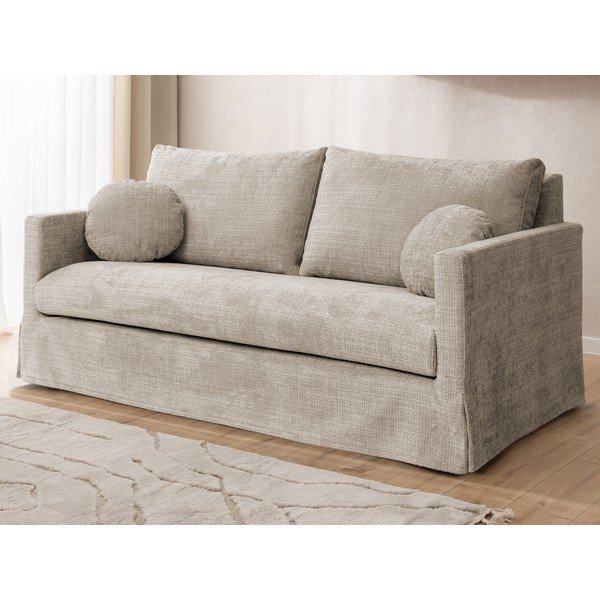 Smėlio spalvos sofa 195 cm Paphos – Ropez-image-1