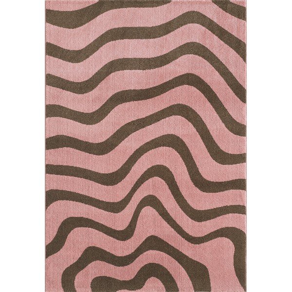 Rožinės spalvos/rudos spalvos kilimas 160x230 cm Aurora – ESTE