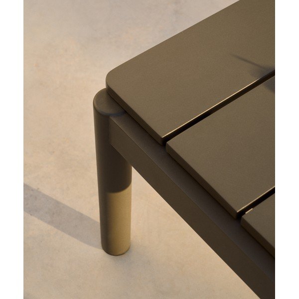 Iš metalo sodo kavos staliukas 63x149 cm Sorells – Kave Home-image-3