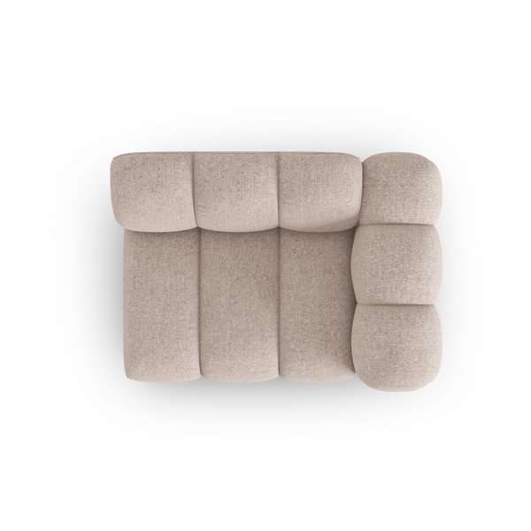 Modulinė sofa smėlio spalvos (su dešiniuoju kampu) Lupine – Micadoni Home-image-3