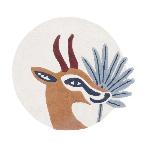 Vaikiškas kilimas ø 100 cm Gazelle – Lilipinso