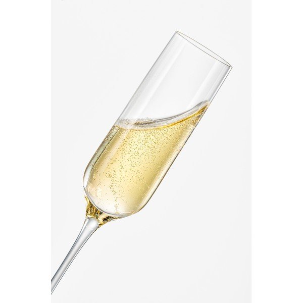 6 šampano taurių rinkinys Crystalex Uma, 200 ml-image-2