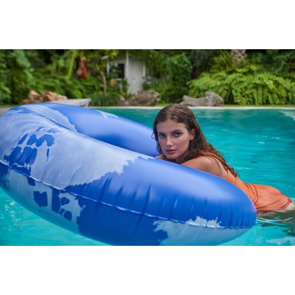 Mėlynas pripučiamas plaukimo ratas The Nice Fleet Goa, ø 120 cm-image-1