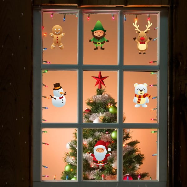 Kalėdiniai dekoratyviniai lipdukai Ambiance Noel Et Ses amis