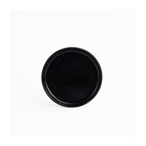 Juodos akmens masės desertinė lėkštė ÅOOMI Luna, ø 17 cm