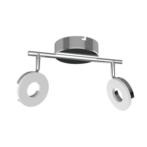 Lubinis šviestuvas blizgios sidabrinės spalvos LED 27x16 cm Thema – Candellux Lighting-image-2