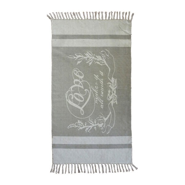 Rankomis austas medvilninis kilimas Webtappeti Shabby Love, 60 x 110 cm
