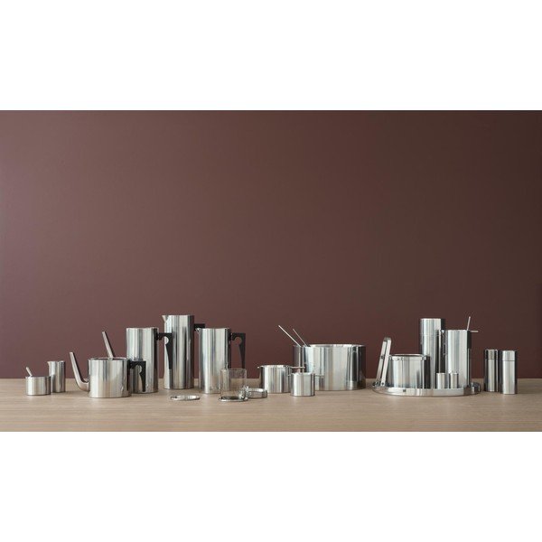 Sidabrinės spalvos iš nerūdijančio plieno arbatinukas 1,25 l Arne Jacobsen – Stelton-image-4