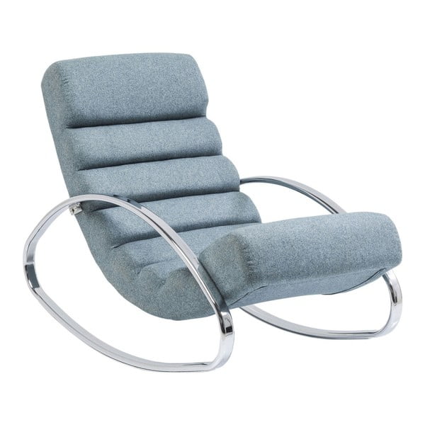 Mėlyna supamoji kėdė "Kare Design Manhattan