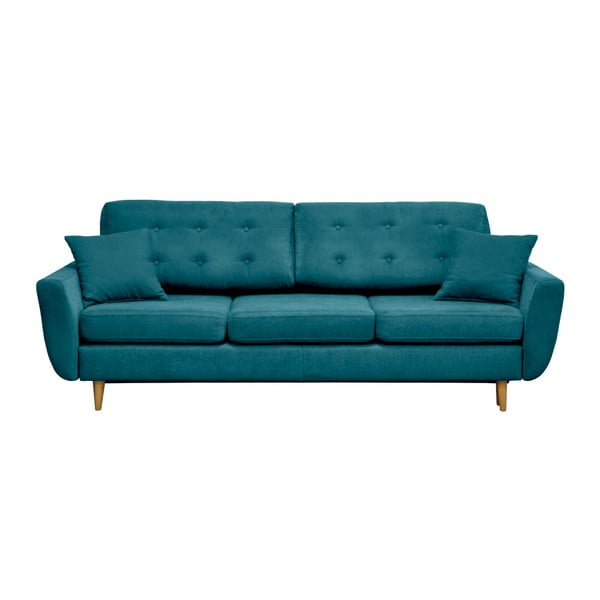 Turkio spalvos sofa-lova trims asmenims Cosmopolitan design Barcelona